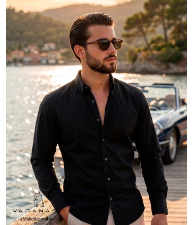 CAMISA CABALLERO MANGA LARGA VARANASI