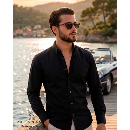 CAMISA CABALLERO MANGA LARGA VARANASI