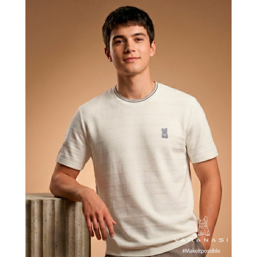 PLAYERA BASICA CABALLERO VARANASI
