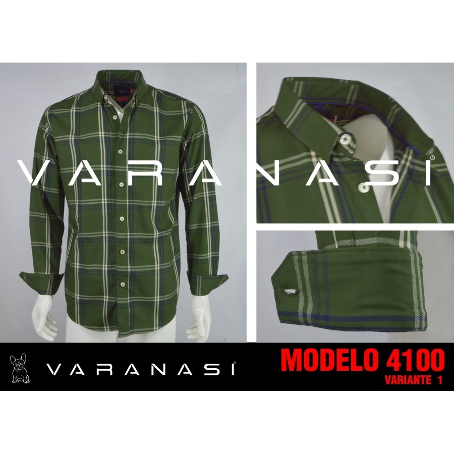 CAMISA CABALLERO MANGA LARGA VARANASI CAMISA CABALLERO MANGA LARGA VARANASI