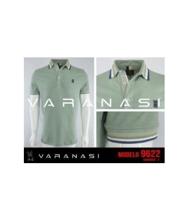 PLAYERA TIPO POLO CABALLERO VARANASI