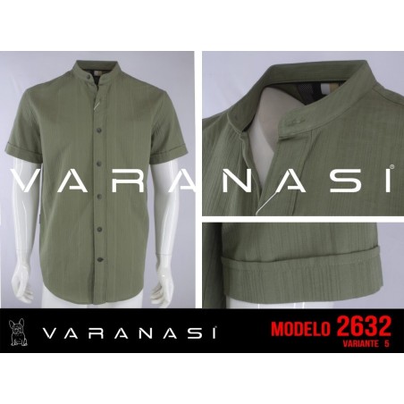 CAMISA CABALLERO MANGA CORTA VARANASI