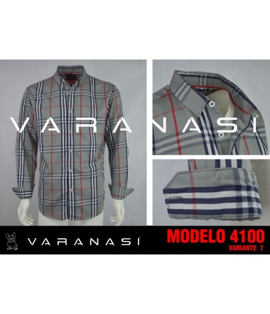 CAMISA CABALLERO MANGA LARGA VARANASI
