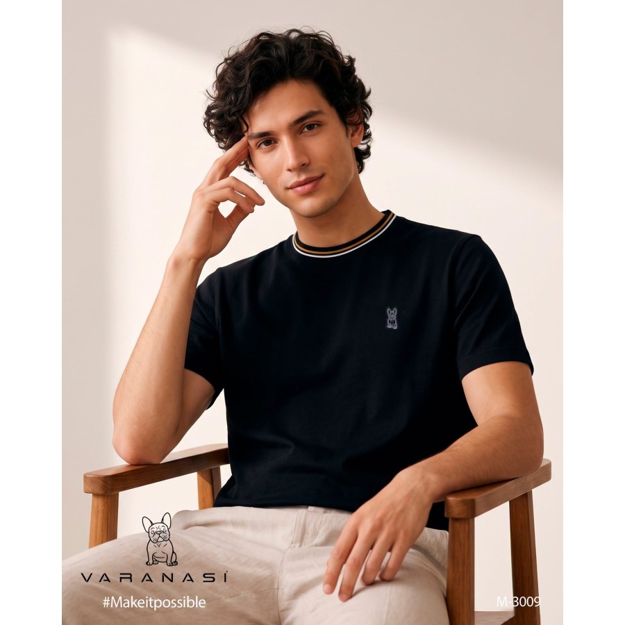 PLAYERA BASICA CABALLERO VARANASI