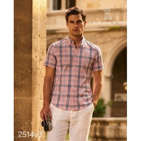 CAMISA CABALLERO MANGA CORTA VARANASI