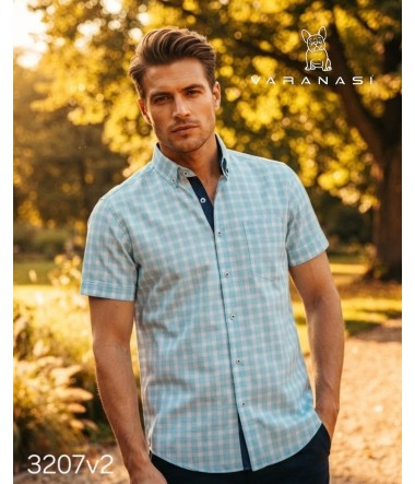 CAMISA CABALLERO MANGA CORTA VARANASI