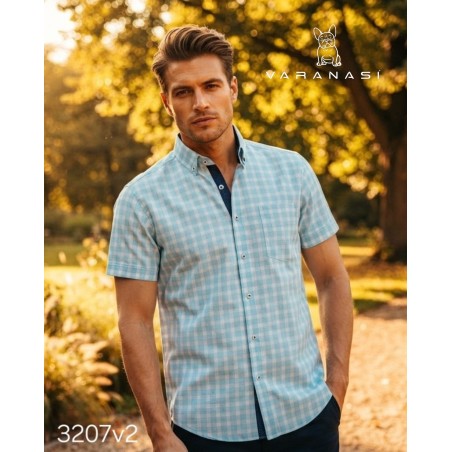 CAMISA CABALLERO MANGA CORTA VARANASI
