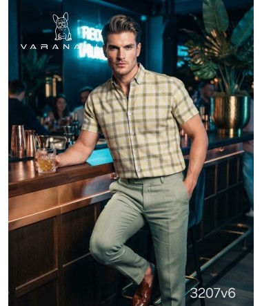 CAMISA CABALLERO MANGA CORTA VARANASI
