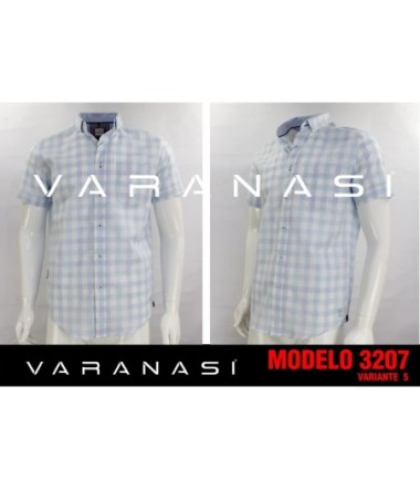 CAMISA CABALLERO MANGA CORTA VARANASI