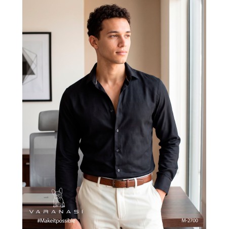CAMISA CABALLERO MANGA LARGA VARANASI