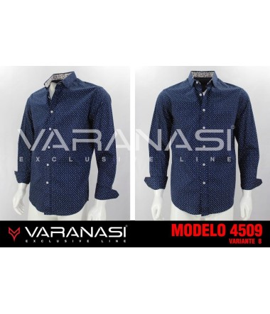 CAMISA CABALLERO MANGA LARGA VARANASI
