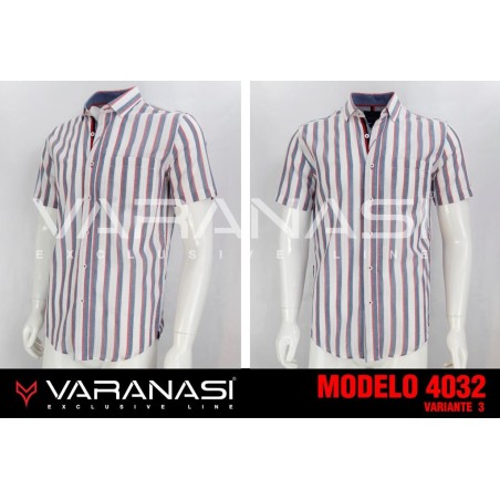CAMISA CABALLERO MANGA CORTA VARANASI