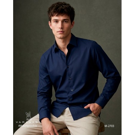 CAMISA CABALLERO MANGA LARGA VARANASI
