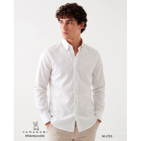 CAMISA CABALLERO MANGA LARGA VARANASI
