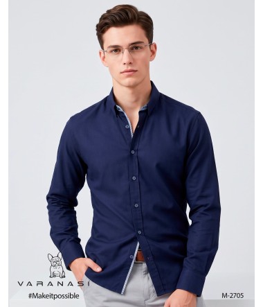 CAMISA CABALLERO MANGA LARGA VARANASI