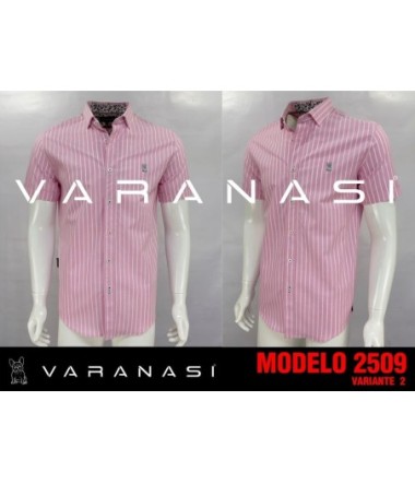 CAMISA CABALLERO MANGA CORTA VARANASI