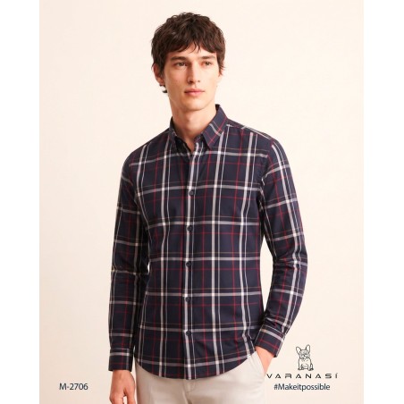 CAMISA CABALLERO MANGA LARGA VARANASI