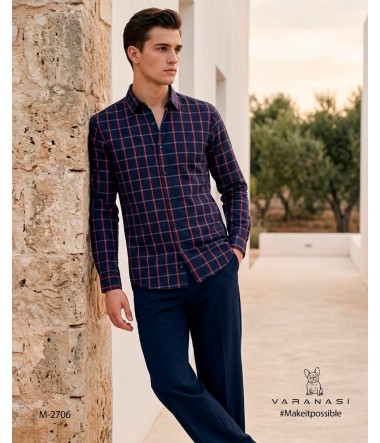 CAMISA CABALLERO MANGA LARGA VARANASI