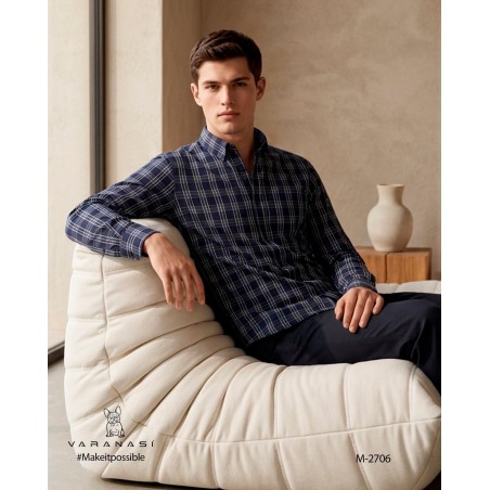 CAMISA CABALLERO MANGA LARGA VARANASI