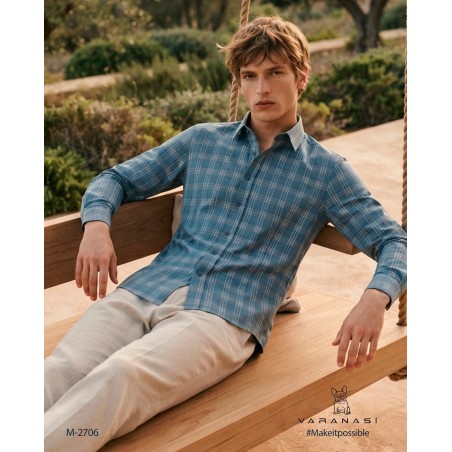 CAMISA CABALLERO MANGA LARGA VARANASI