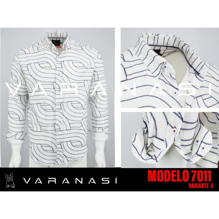 CAMISA CABALLERO MANGA LARGA VARANASI