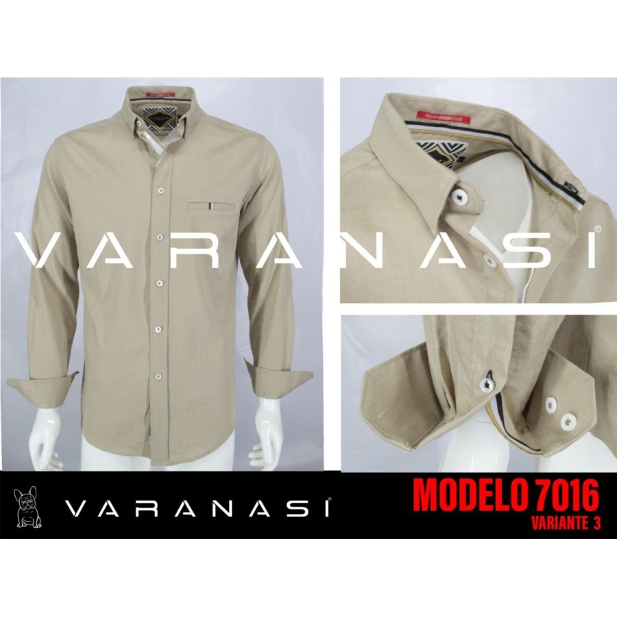CAMISA CABALLERO MANGA LARGA VARANASI CAMISA CABALLERO MANGA LARGA VARANASI