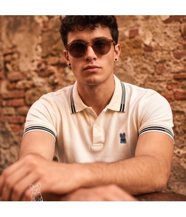 PLAYERA TIPO POLO CABALLERO VARANASI