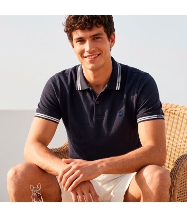PLAYERA TIPO POLO CABALLERO VARANASI