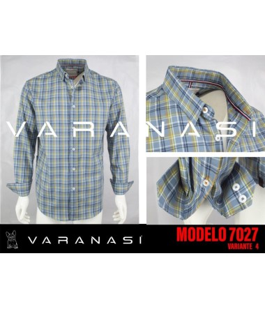 CAMISA CABALLERO MANGA LARGA VARANASI