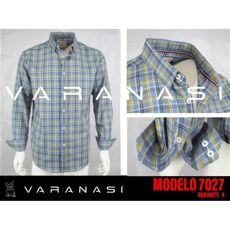 CAMISA CABALLERO MANGA LARGA VARANASI CAMISA CABALLERO MANGA LARGA VARANASI