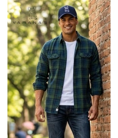 SOBRECAMISA FRANELA CABALLERO