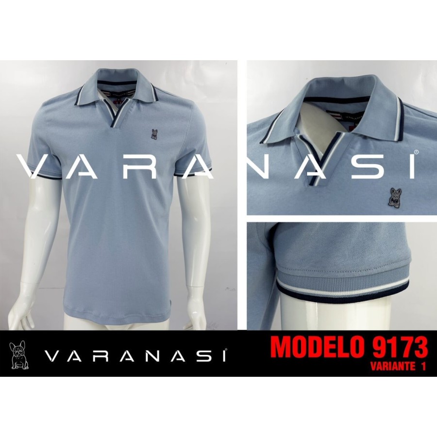 PLAYERA TIPO POLO CABALLERO VARANASI PLAYERA TIPO POLO CABALLERO VARANASI