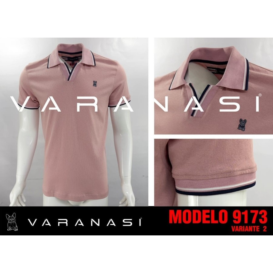 PLAYERA TIPO POLO CABALLERO VARANASI PLAYERA TIPO POLO CABALLERO VARANASI