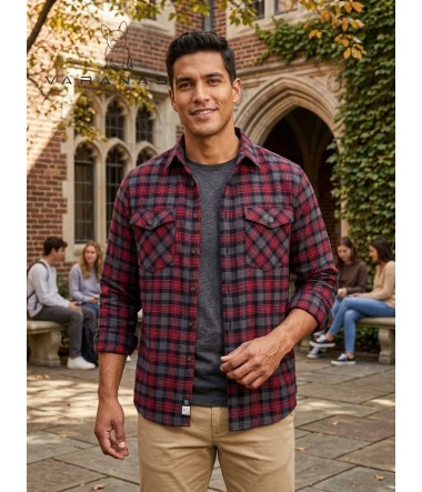 SOBRECAMISA FRANELA CABALLERO