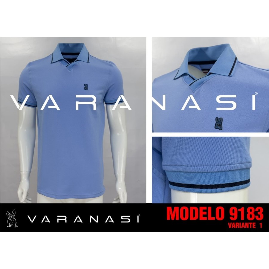 PLAYERA TIPO POLO CABALLERO VARANASI PLAYERA TIPO POLO CABALLERO VARANASI