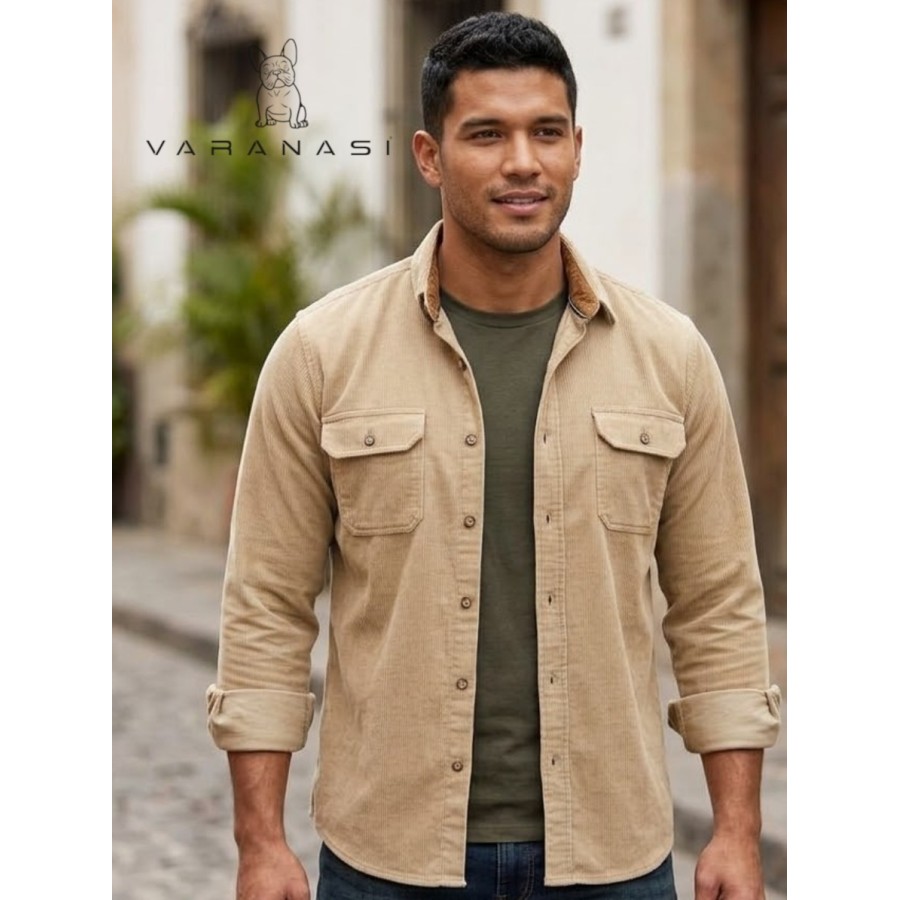 SOBRECAMISA PANA CABALLERO