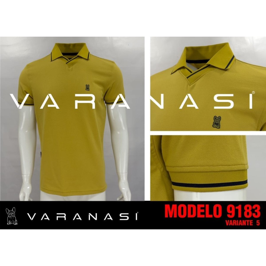 PLAYERA TIPO POLO CABALLERO VARANASI PLAYERA TIPO POLO CABALLERO VARANASI