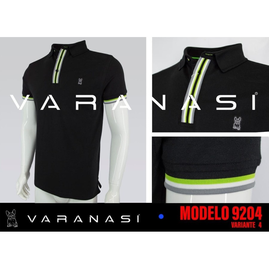 PLAYERA TIPO POLO CABALLERO VARANASI PLAYERA TIPO POLO CABALLERO VARANASI