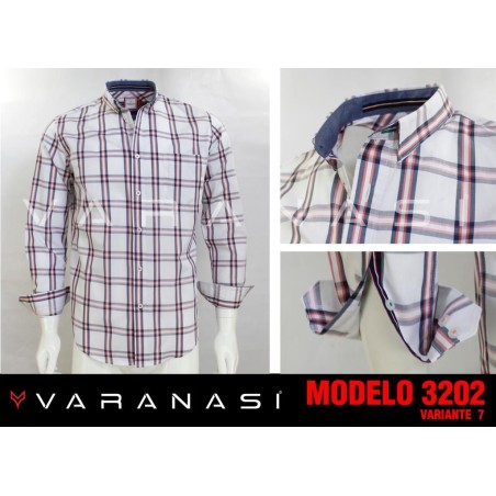 CAMISA CABALLERO MANGA LARGA VARANASI