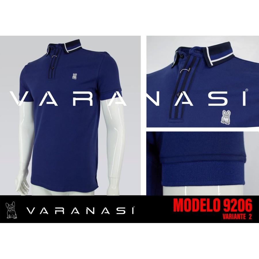 PLAYERA TIPO POLO CABALLERO VARANASI PLAYERA TIPO POLO CABALLERO VARANASI