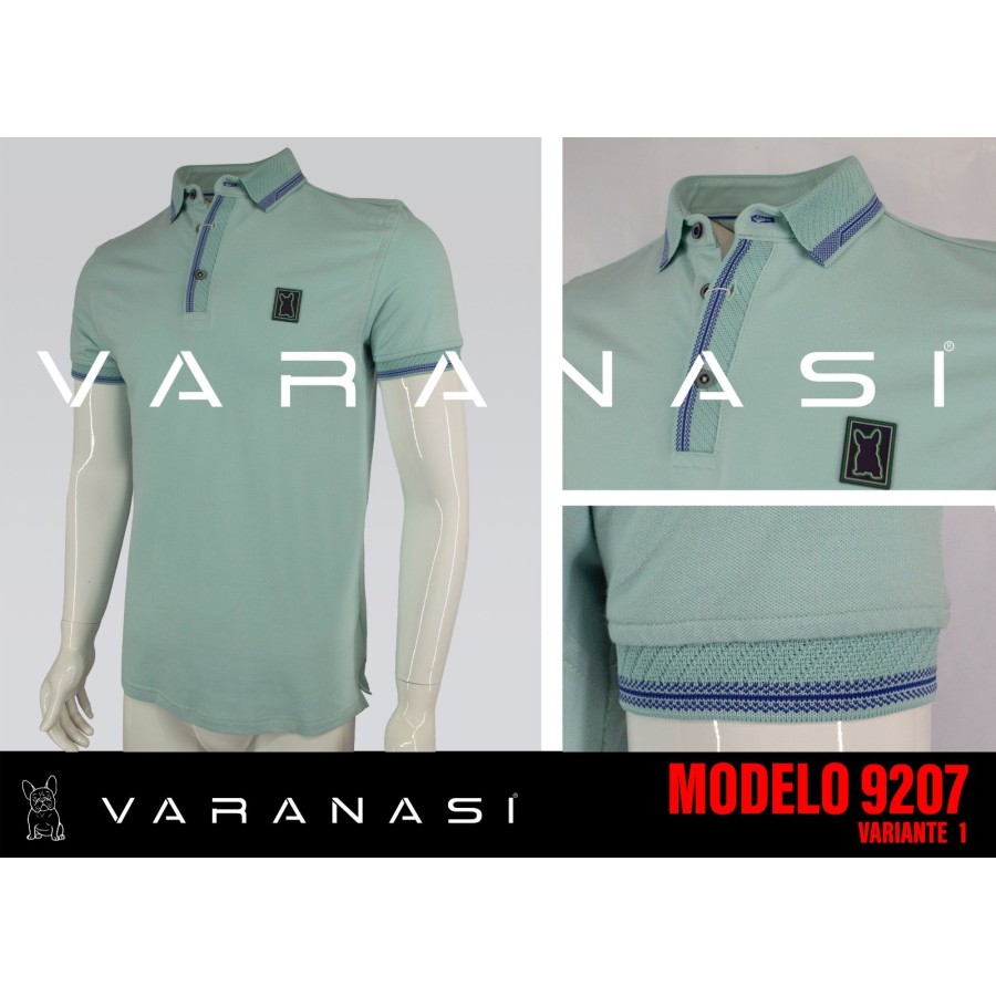 PLAYERA TIPO POLO CABALLERO VARANASI PLAYERA TIPO POLO CABALLERO VARANASI