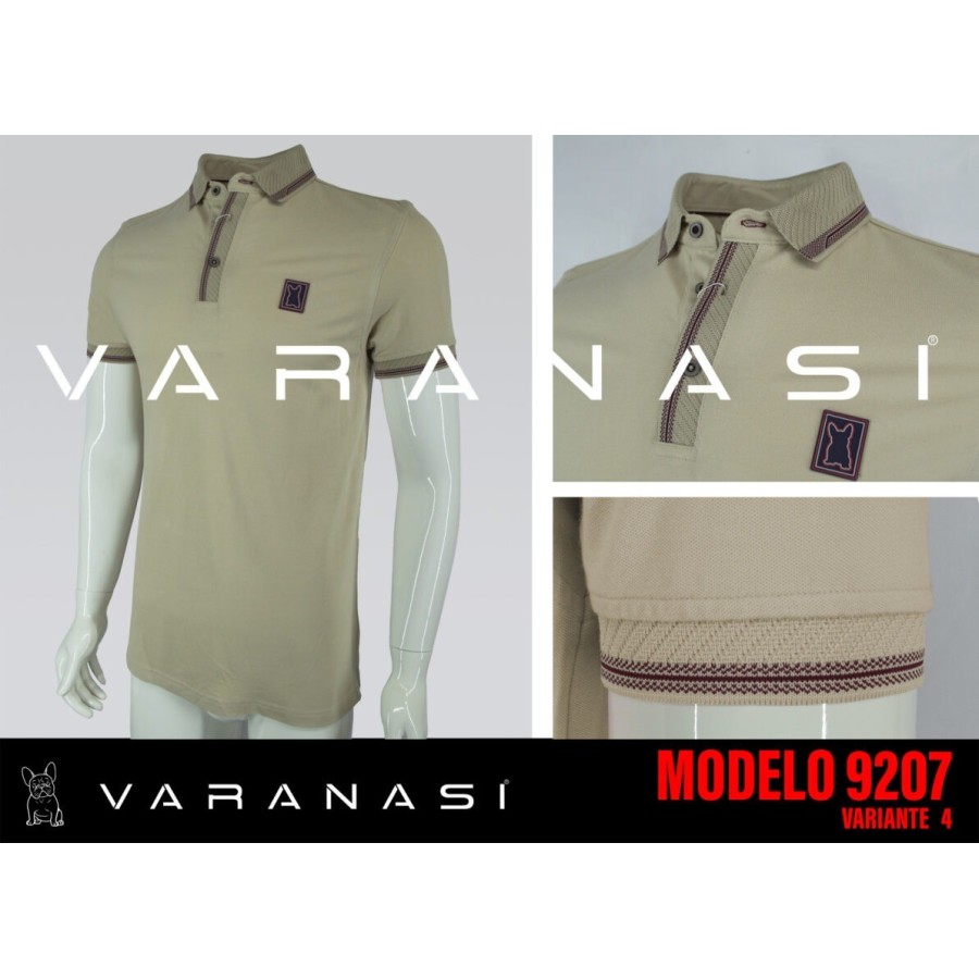 PLAYERA TIPO POLO CABALLERO VARANASI PLAYERA TIPO POLO CABALLERO VARANASI