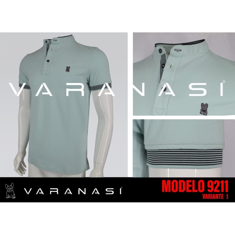 PLAYERA TIPO POLO CABALLERO VARANASI PLAYERA TIPO POLO CABALLERO VARANASI
