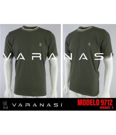 PLAYERA BASICA CABALLERO VARANASI CUELLO TEJIDO