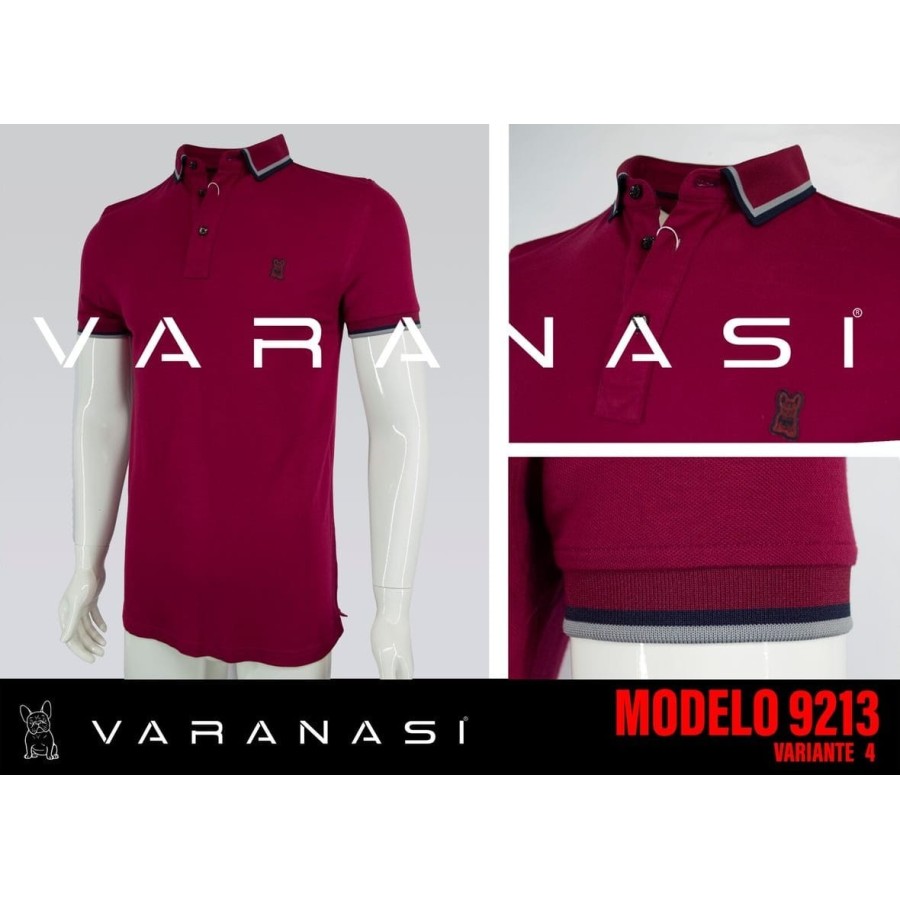PLAYERA TIPO POLO CABALLERO VARANASI PLAYERA TIPO POLO CABALLERO VARANASI