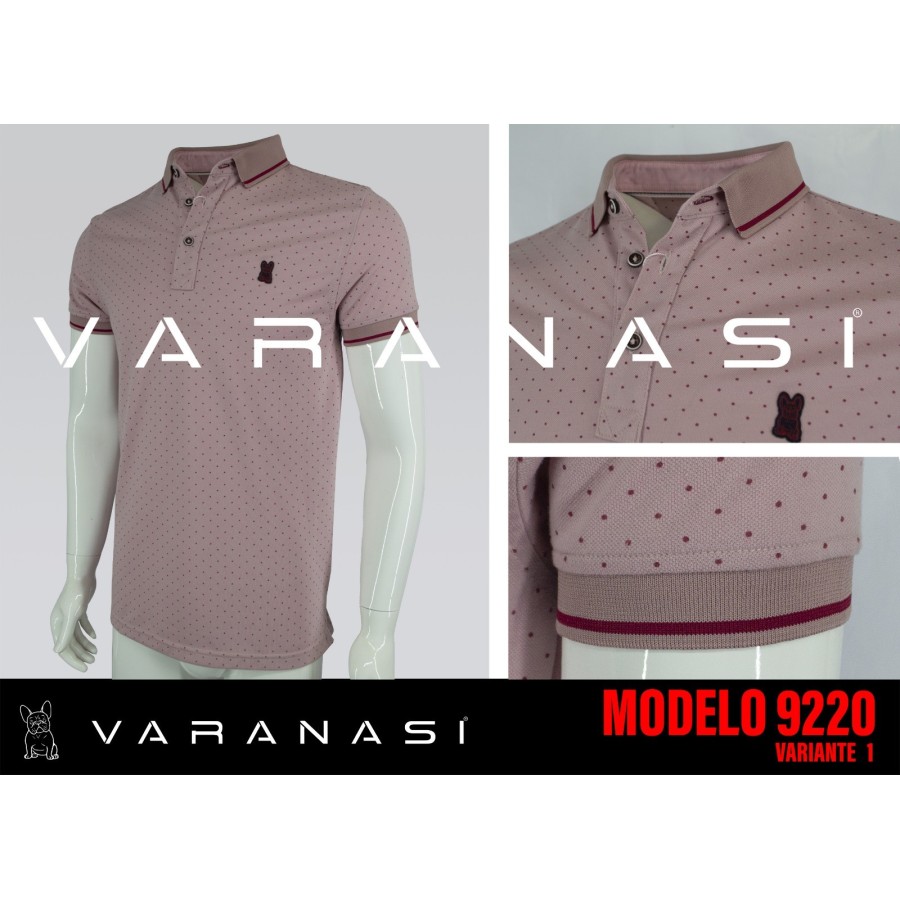 PLAYERA TIPO POLO CABALLERO VARANASI PLAYERA TIPO POLO CABALLERO VARANASI