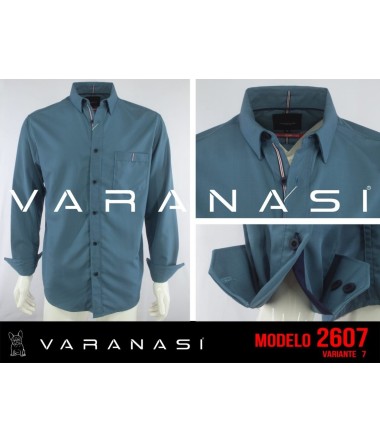 CAMISA CABALLERO MANGA LARGA VARANASI