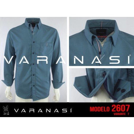 CAMISA CABALLERO MANGA LARGA VARANASI