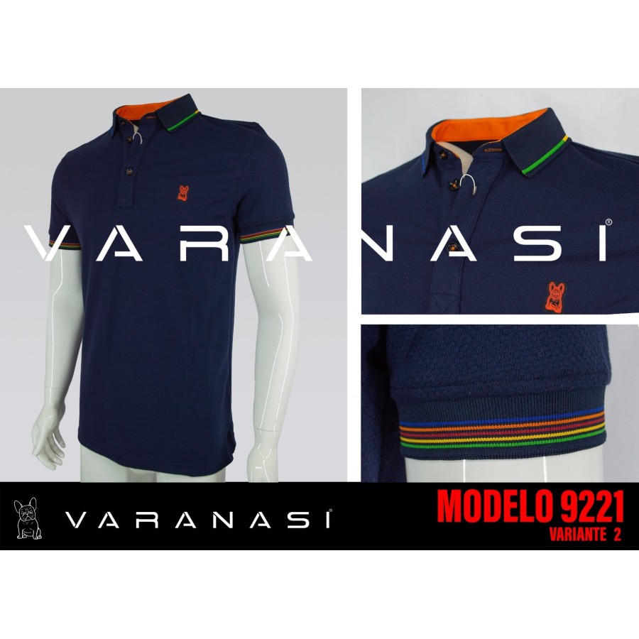 PLAYERA TIPO POLO CABALLERO VARANASI PLAYERA TIPO POLO CABALLERO VARANASI