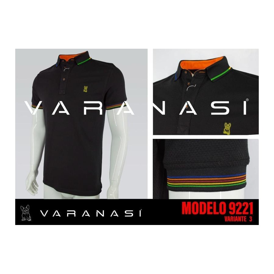 PLAYERA TIPO POLO CABALLERO VARANASI PLAYERA TIPO POLO CABALLERO VARANASI